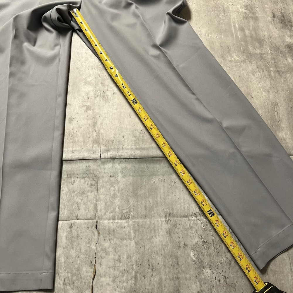 Hart Schaffner Marx 34x30 Gray Viscose Blend Dress Pants Straight Fit - Picture 3 of 10